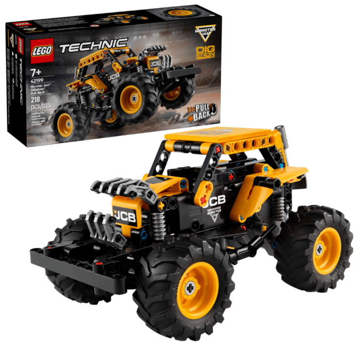 LEGO Technic – Monster Jam s naťahovacím motorom